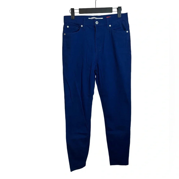 Celebrity Pink The Spicy High Rise Skinny Ankle Blue Pants - Picture 1 of 4